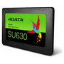 ADATA SU630 1.92 TB SSD 2.5" SATA 6 Gb/s, QLC 3D NAND, 520 MB/s Lectura, 450 MB/s Escritura, 40000 IOPS, 65000 IOPS