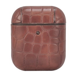 Terratec Air Box Stone Pattern Dark Brown para AirPods