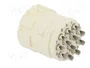 HARTING Conector M23 hembra de 12 pines para aplicaciones industriales