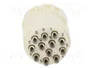 HARTING Conector M23 hembra de 12 pines para aplicaciones industriales