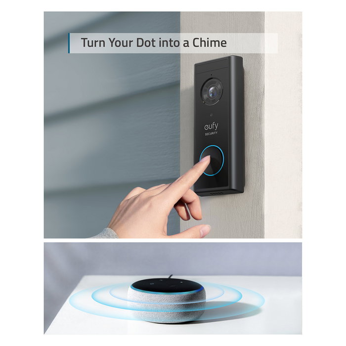 Eufy Anker Videotimbre S220 E82101W4 Negro Blanco 2650 x 1920 Pixeles