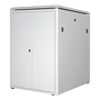 ROLINE 26.21.0051 Rack de 19 Pulgadas, Bastidor de Red de 22U, 800 x 800 mm, Gris Acero con Puertas de Vidrio, IP20, Capacidad 600 kg