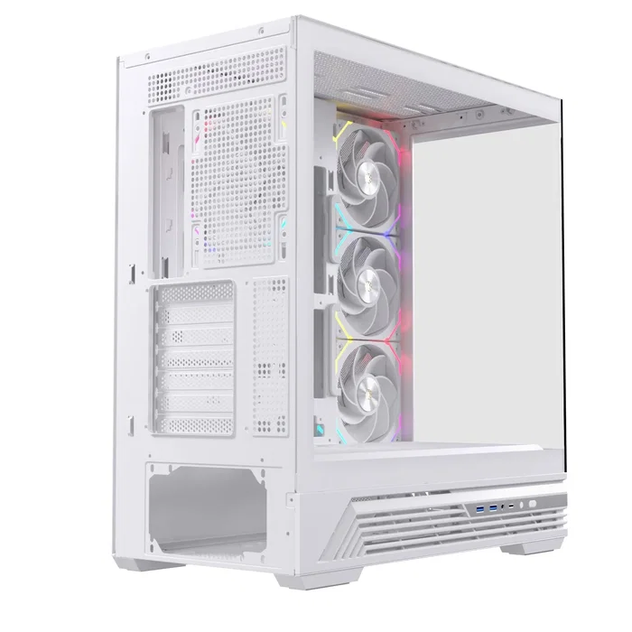 Einarex S800 RGB Blanca con Cristal Templado