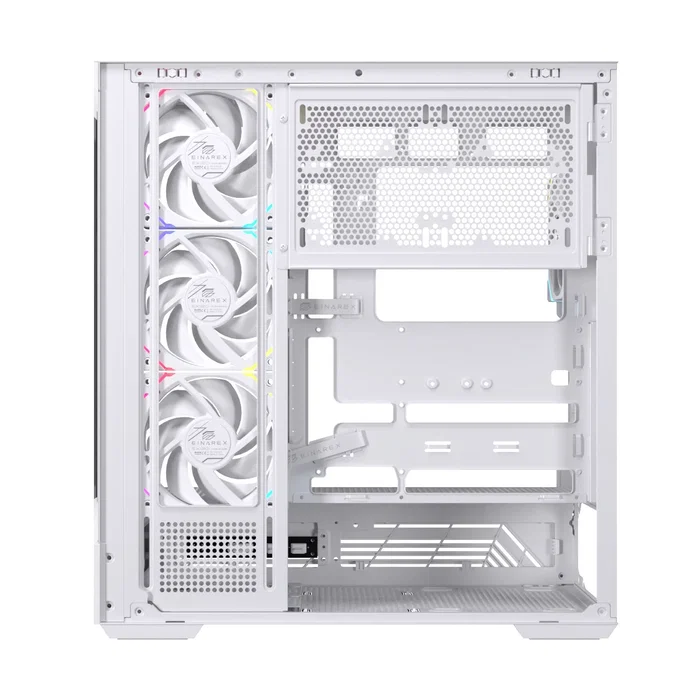Einarex S800 RGB Blanca con Cristal Templado