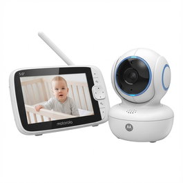 Motorola Nursery Monitor de Video para Bebés VM75 - Pantalla - Infrarrojos - Blanco