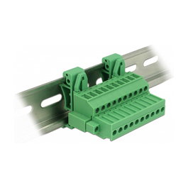 DeLOCK 65941 Terminal block de 10 pines para carril DIN