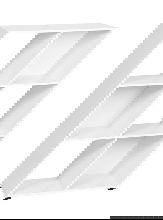 Inde Estantería Cubo con 6 Compartimentos, Mueble de Almacenaje, Medidas 61.2x29.7x91.2 cm, Peso 13.62 kg