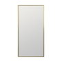 Espejo Dorado Aluminio Decoración 50 X 100 cm