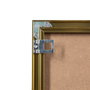 Espejo Dorado Aluminio Decoración 50 X 100 cm