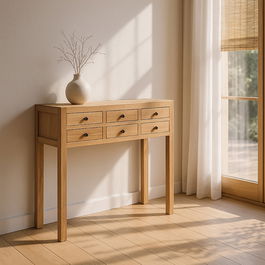 Recibidor Natural 85 x 26 x 85 cm