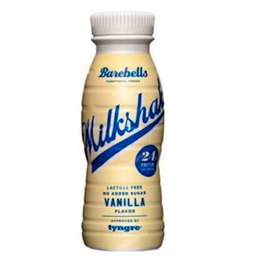 BAREBELLS Bebida Milkshake Protein Vainilla Sin Lactosa 24g Proteína 330 Ml