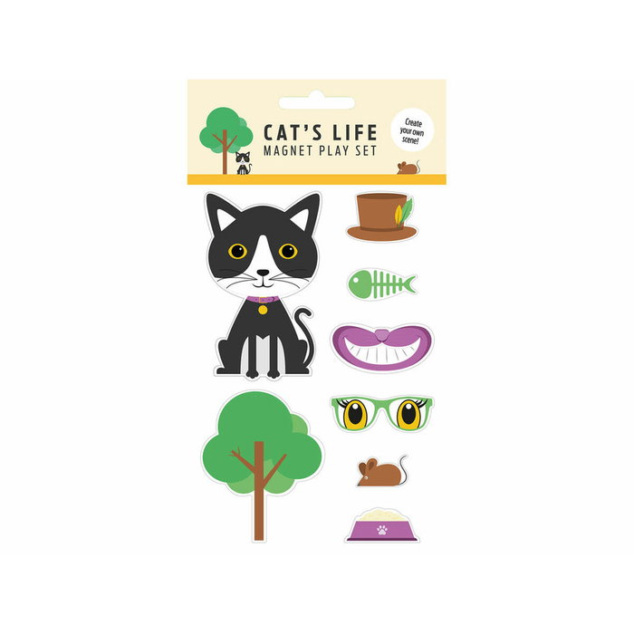 Imanes Magnet & Steel Multicolor Gato 8 Piezas Imanes Magnet & Steel Multicolor Gato 8 Piezas