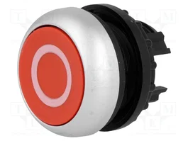 Eaton M22-D-R-X0 Botón Plano Rojo