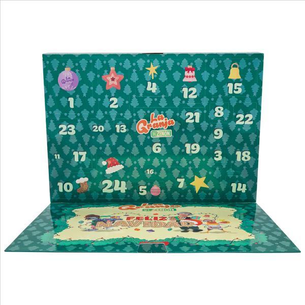 La Granja de Zenón - Calendario de Adviento con 24 Figuras y Accesorios, Juguete para Niños +3 Años, Producto Oficial Licenciado