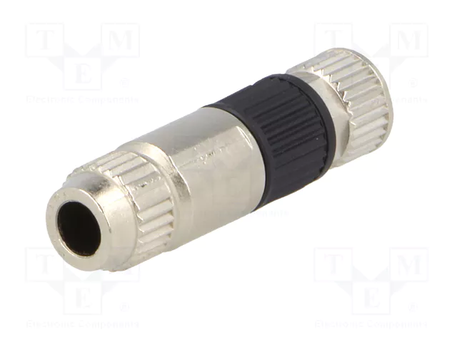 HARTING Conector M8 Hembra 3 Pines Recto Industrial