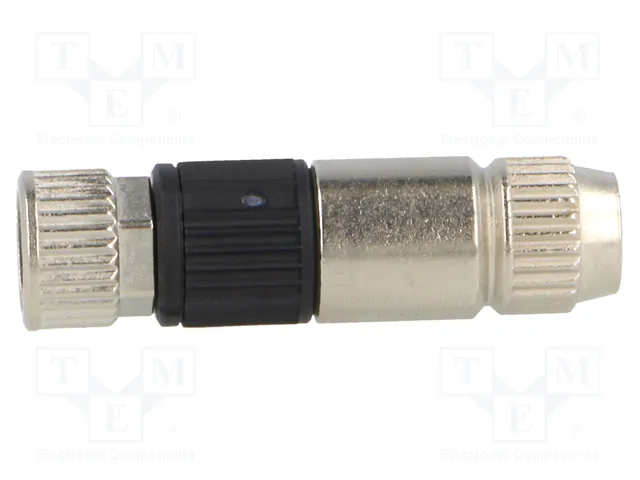 HARTING Conector M8 Hembra 3 Pines Recto Industrial