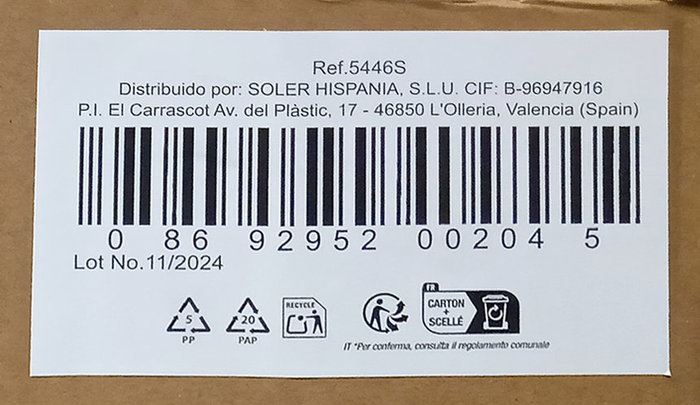 Lav Set de 6 Vasos para Refresco, Colección Adora, 390 ml, Dimensiones: 15.2 cm Ancho x奥林匹克 15.4 cm Alto x 22.4 cm Largo (8 Cajas)