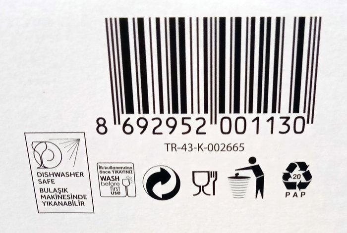 Lav Set de 6 Vasos para Refresco, Colección Adora, 390 ml, Dimensiones: 15.2 cm Ancho x奥林匹克 15.4 cm Alto x 22.4 cm Largo (8 Cajas)