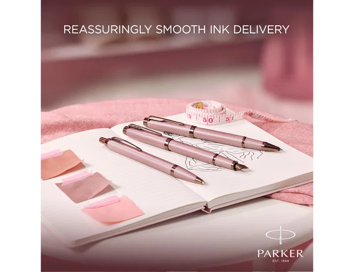 Parker IM Bolígrafo Punta Media Rosa Malva/Cobre Parker IM Bolígrafo Punta Media Rosa Malva/Cobre