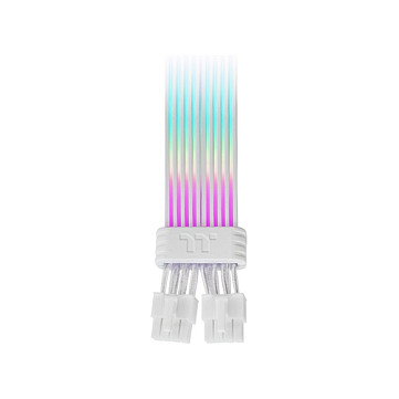 Thermaltake Mod ARGB Snow Cable 8Pin (Blanco)
