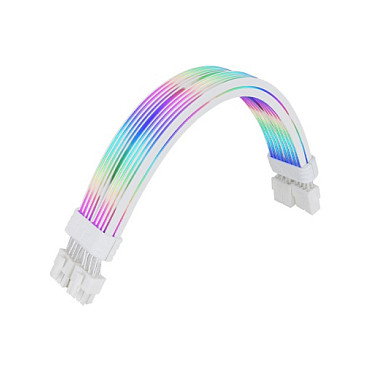 Thermaltake Mod ARGB Snow Cable 8Pin (Blanco)