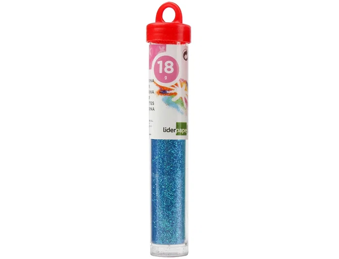 Liderpapel Purpurina Fantasía Colores Metálicos y Pasteles Bote de 18 g
