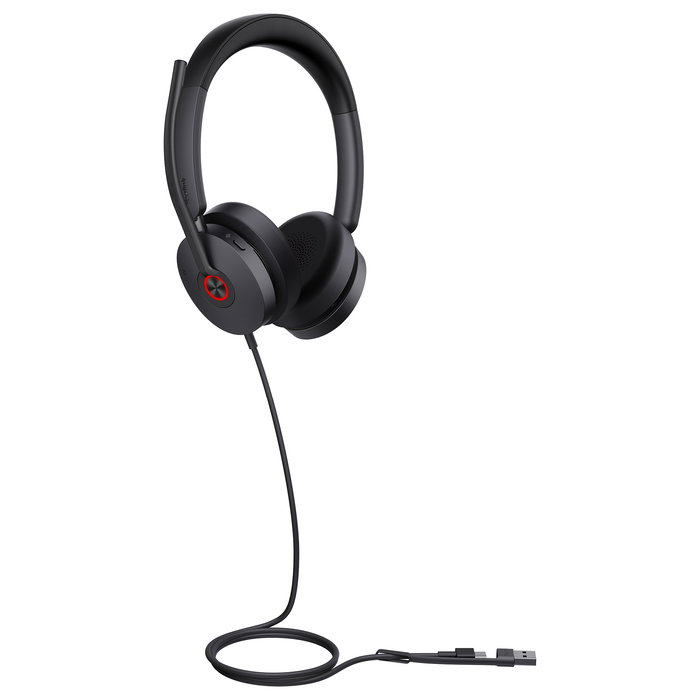Yealink UH48 Dual UC Auriculares Diadema con Micrófono Boom, Alámbrico, USB-C/A, 20-20000 Hz, Supraaural, Reducción Activa de Ruido, Negro