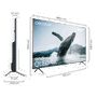 Cecotec TV QLED V3+ series VQU30085+S de 85 pulgadas 4K UHD