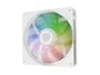 Genesis Oxal 120 ARGB - Pack de 3 Ventiladores para Caja de PC 12 cm, Blanco, 3 Pines, ARGB, Cojinete Casquillo