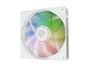 Genesis Oxal 120 ARGB - Pack de 3 Ventiladores para Caja de PC 12 cm, Blanco, 3 Pines, ARGB, Cojinete Casquillo