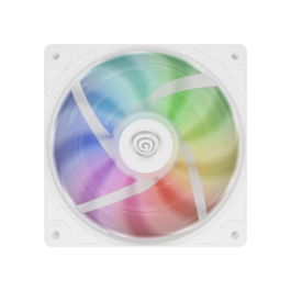 Genesis Ventilador PC Gaming Oxal 120 ARGB 120mm Blanco - Ventilador Caja 42-46 CFM, 3-PIN