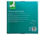 Q-connect Báscula de Baño Digital KF19060, Precisión 100g, Capacidad 180kg, Pantalla LCD, 300x300x22mm