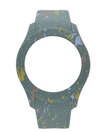 Watxandco Correa de Silicona Verde 49mm
