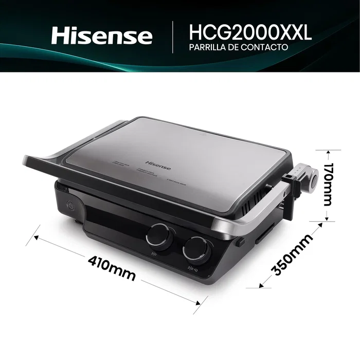 Hisense Contact Grill XXL 2000W