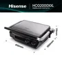 Hisense Contact Grill XXL 2000W