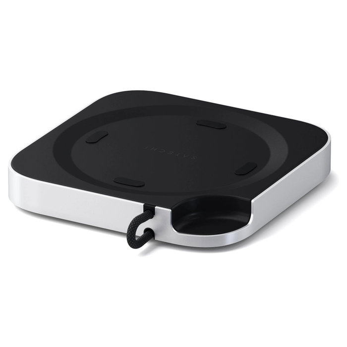 Satechi Stand Hub para Mac Mini (M4), Plata, ST-GNMMES Satechi Stand Hub para Mac Mini (M4), Plata, ST-GNMMES