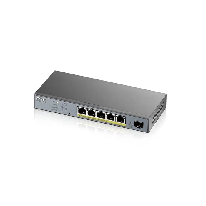 Zyxel GS1350-6HP-EU0101F Switch Gestionado L2 Gigabit con PoE, Gris