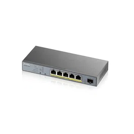 Zyxel GS1350-6HP-EU0101F Switch Gestionado L2 con 5 Puertos PoE