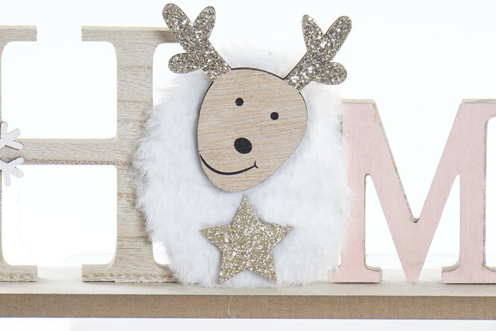 DKD Home Decor Decoración MDF Poliéster Surtida 30,5x5,5x16 Home 2 DKD Home Decor Decoración MDF Poliéster Surtida 30,5x5,5x16 Home 2