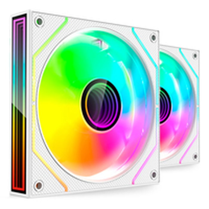 Mars Gaming Kit 2 Ventiladores MF-3DPROX2 Blanco ARGB 120mm