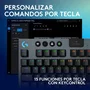 Logitech G G915 X LIGHTSPEED TKL Inalámbrico Negro Español