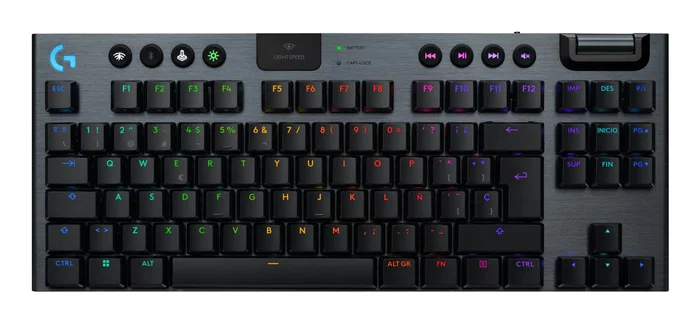 Logitech G G915 X LIGHTSPEED TKL Inalámbrico Negro Español Logitech G G915 X LIGHTSPEED TKL Inalámbrico Negro Español