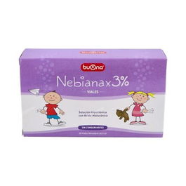 BUONA Nebianax 3% Limpieza Nasal 20 Viales