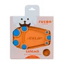 Rucan Licklock Comedero Antiestrés Naranja y Azul