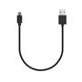 Veho USB A - Micro USB, 0.2m, Negro Cable de Carga Universal para Sat Nav, GPS, E-Cigarettes, Smart Watches y Otros Dispositivos Micro-USB
