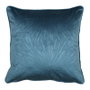 DKD Home Decor Cojín Jacquard Turquesa Colección STARS
