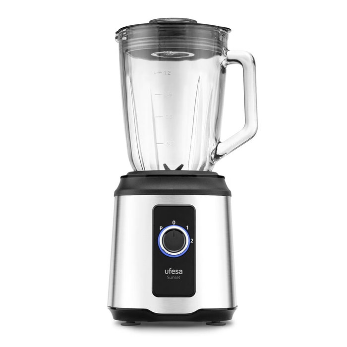 Ufesa Sunset Batidora de vaso 1600W con jarra de cristal 1.5L Ufesa Sunset Batidora de vaso 1600W con jarra de cristal 1.5L