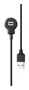 Crosscall X-CABLE Cable USB 2.0 USB-C Macho a USB-A Hembra - 1 Metro - Negro