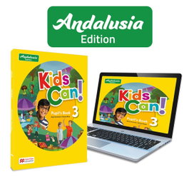 MACMILLAN, KIDS CAN! Andalucia 3 Pupil's Book - Shaw, Donna