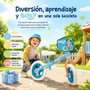 Toimsa Bicicleta sin pedales Bluey 10 pulgadas Azul